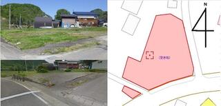 【おすすめ！！空き地】南側の国道と２方の町道に面した景観の良い宅地です！L5
